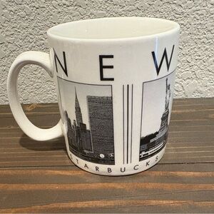 Starbucks New York City Coffee Mug Barista City Scenes Series 18 oz 2005